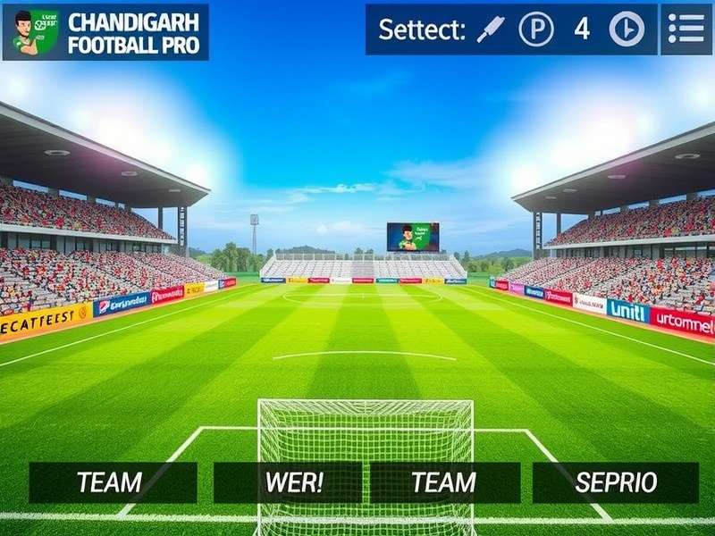 Chandigarh Football Pro gameplay screenshot